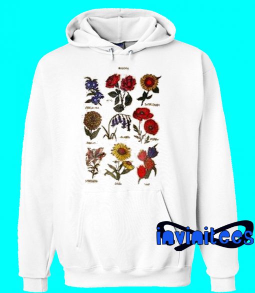 BEENTRILL]☆Flower Blossom Comfort Fit Hoodie Zip-Up (BEEN TRILL