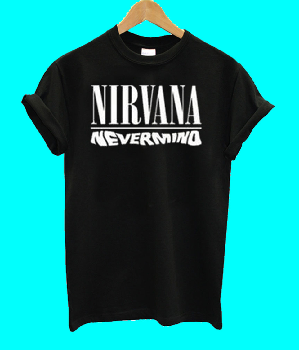 nirvana nevermind tour t shirt