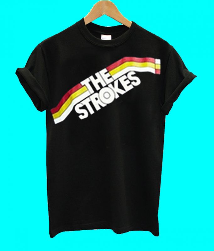 the strokes tour shirt