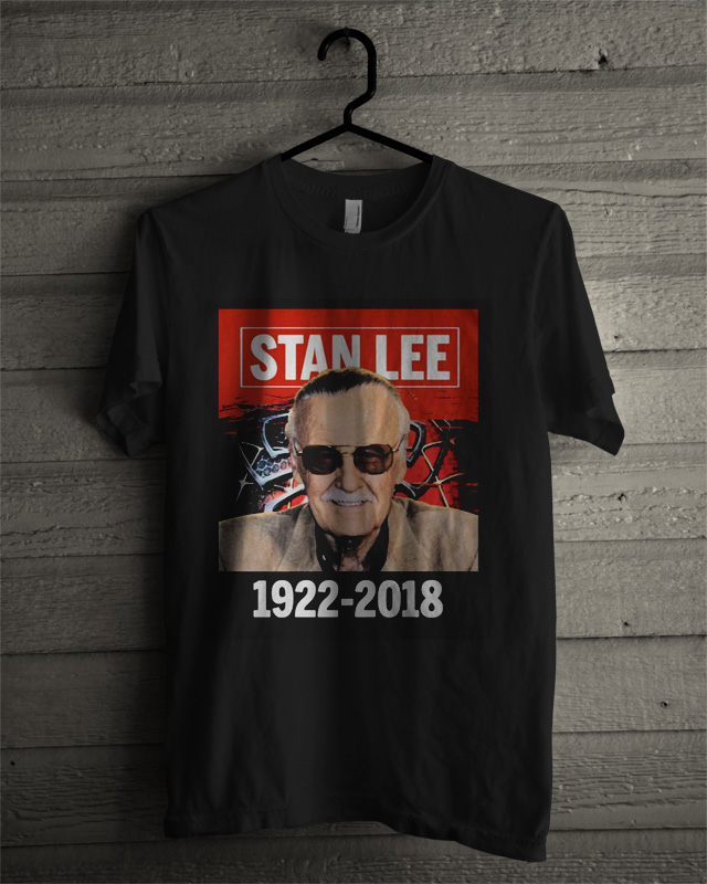 Official Stan Lee RIP 1922-2018 T Shirt