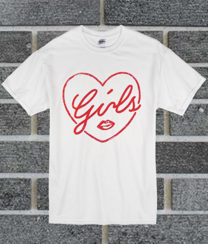Girls Heart T Shirt