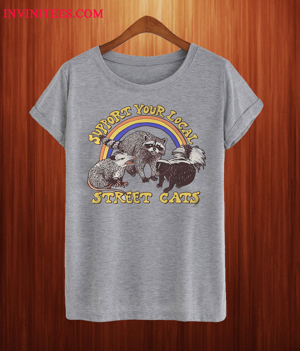 Support Your Local Street Cats Youth T Shirt