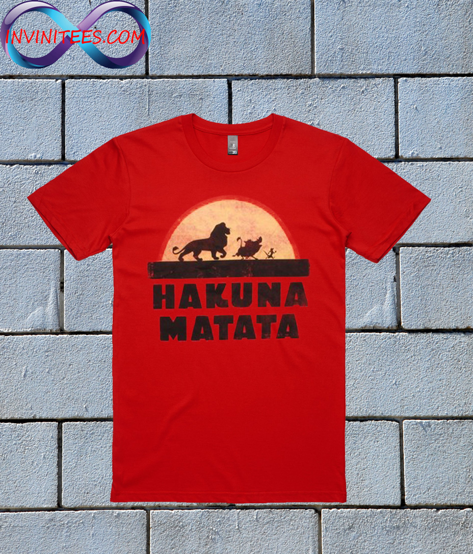 Lion King Hakuna Matata T Shirt